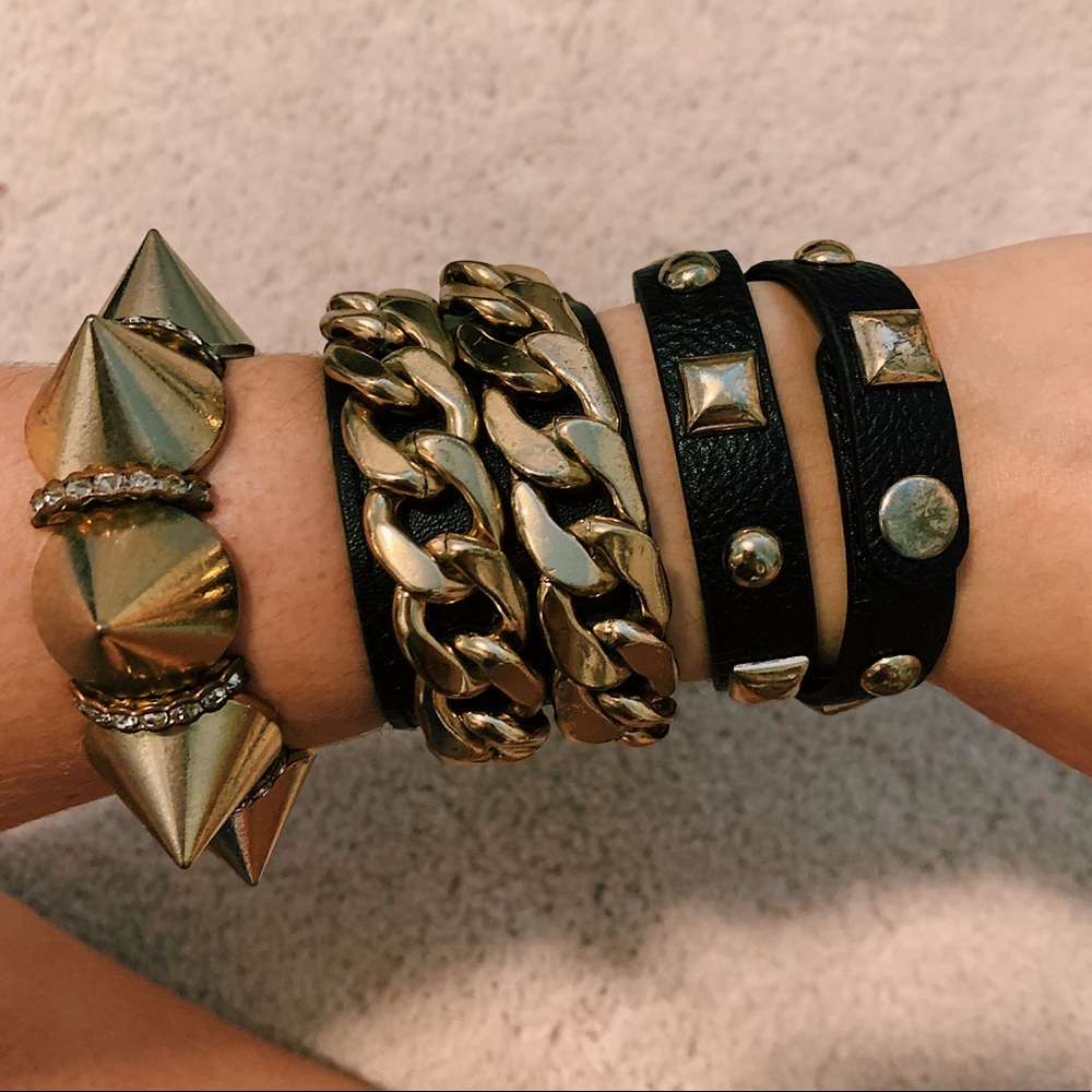 rocker bracelet set